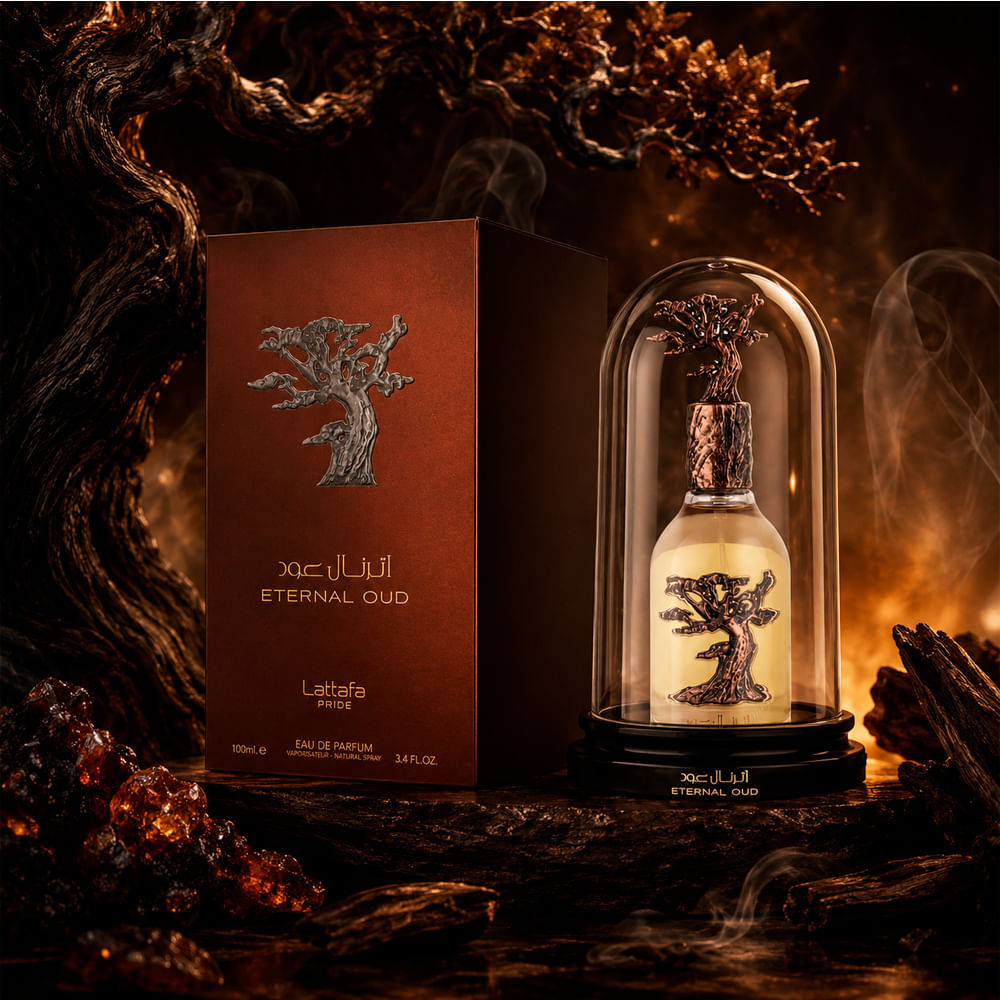 Perfume Árabe Unissex Lattafa Pride Eternal Oud Eau de Parfum 100ml