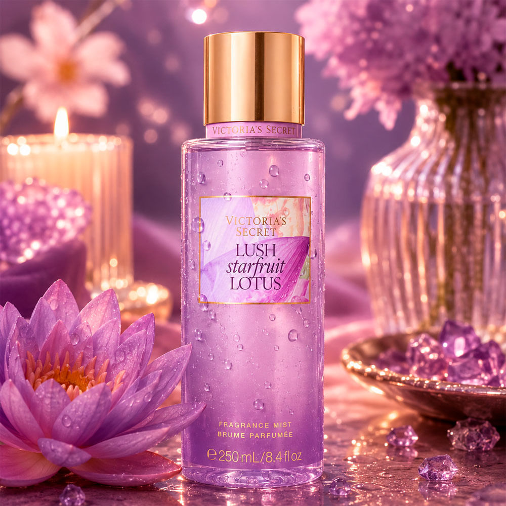 Body Splash Lush Starfruit Lotus Victoria's Secret 250ml