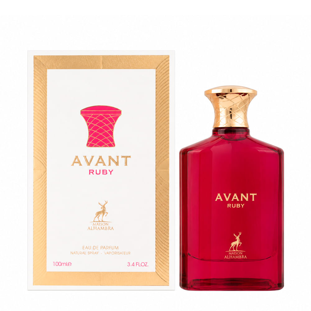Perfume Árabe Feminino Avant Ruby Eau de Parfum Maison Alhambra 100ml