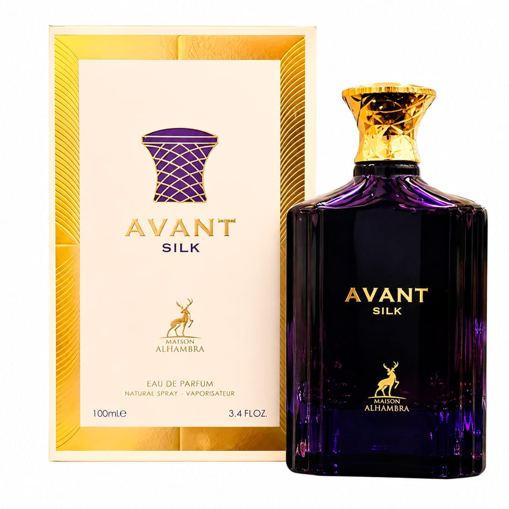 Perfume Árabe Feminino Avant Silk Eau de Parfum Maison Alhambra 100ml