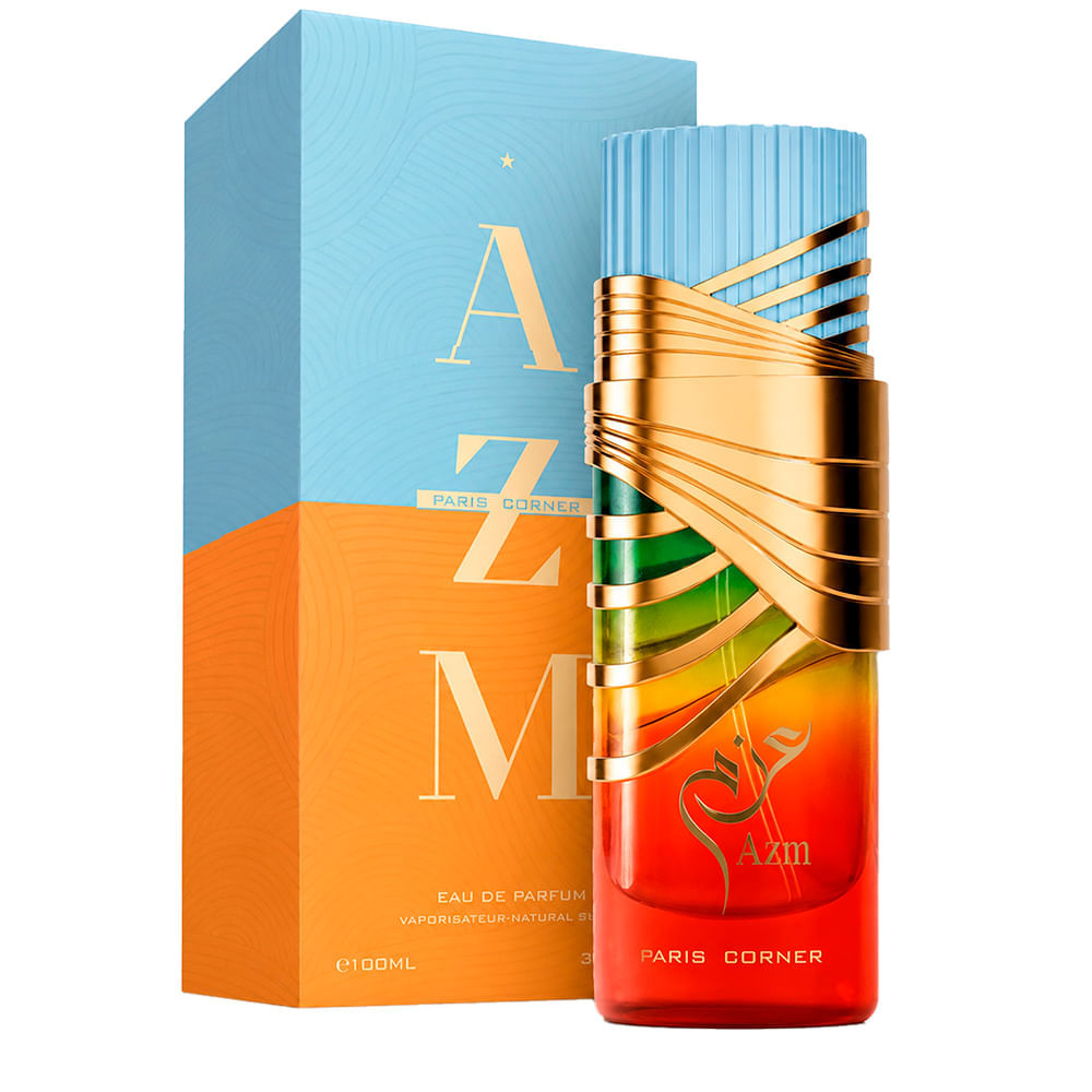 Perfume Árabe Unissex Azm Eau de Parfum Paris Corner 100ml