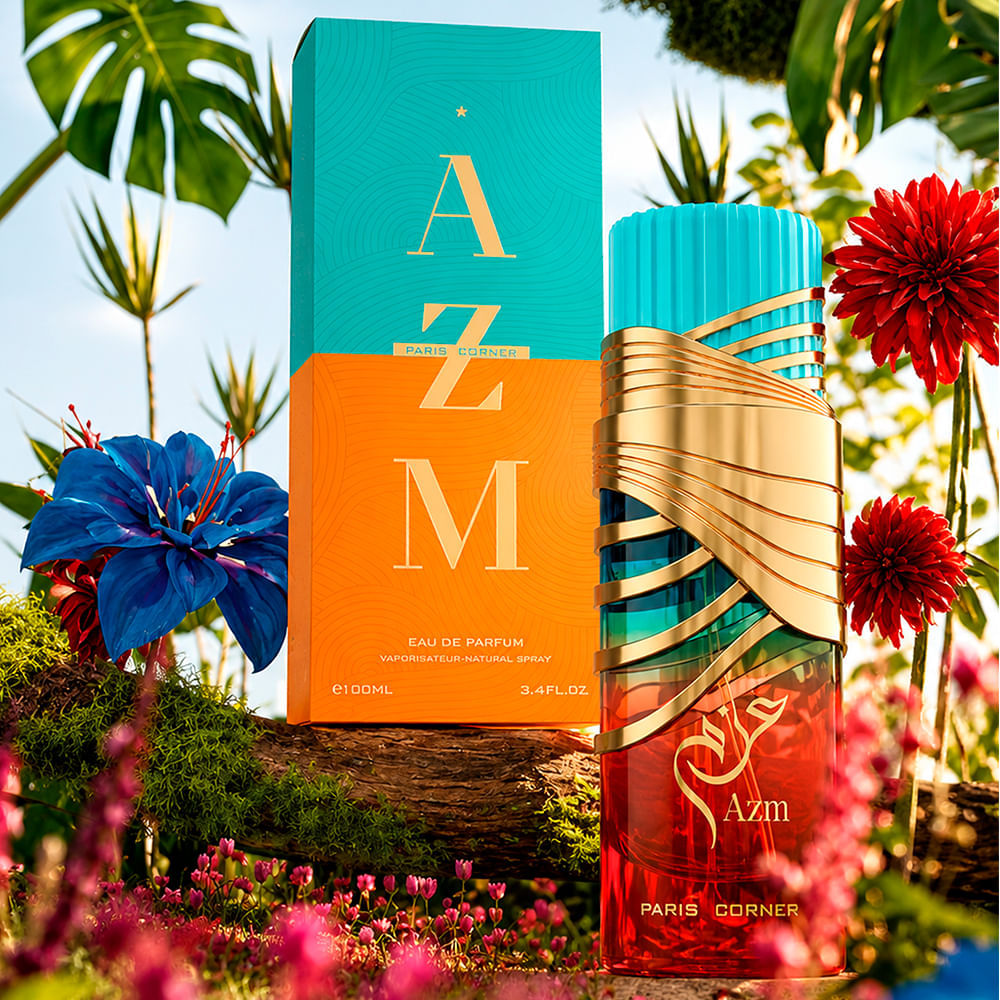 Perfume Árabe Unissex Azm Eau de Parfum Paris Corner 100ml