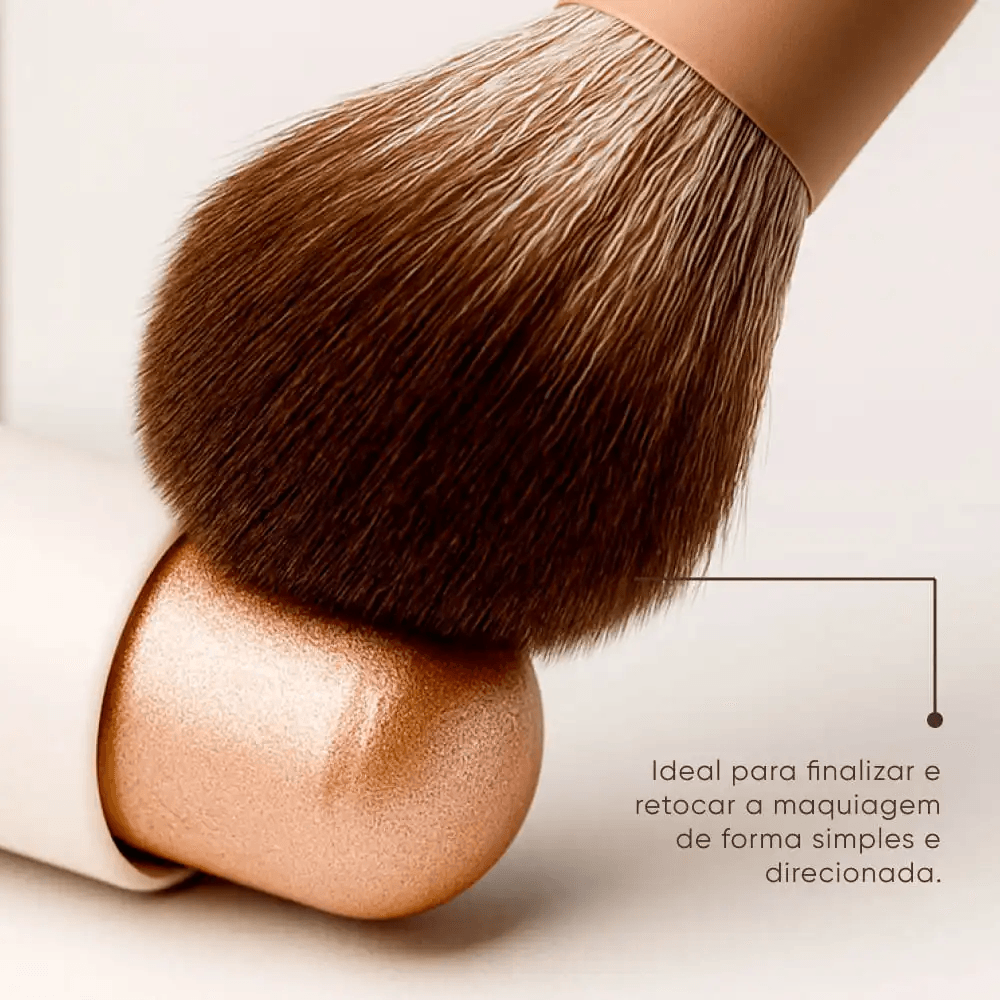 Pincel Mascavo Pro Series Modelo 04 Para Acabamento e Retoque