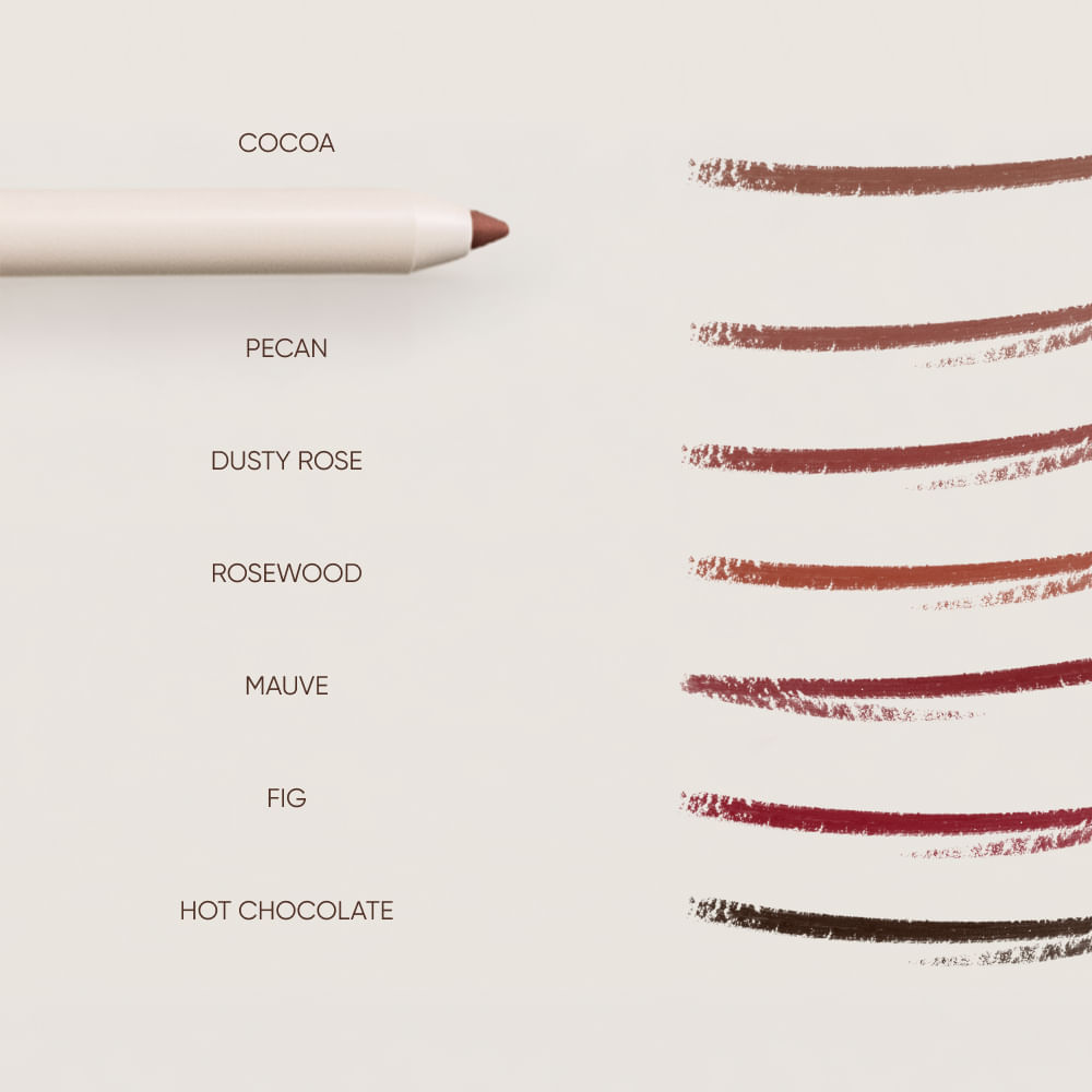 Lapiseira Labial Mascavo Wonder Lips Cocoa 0,3g