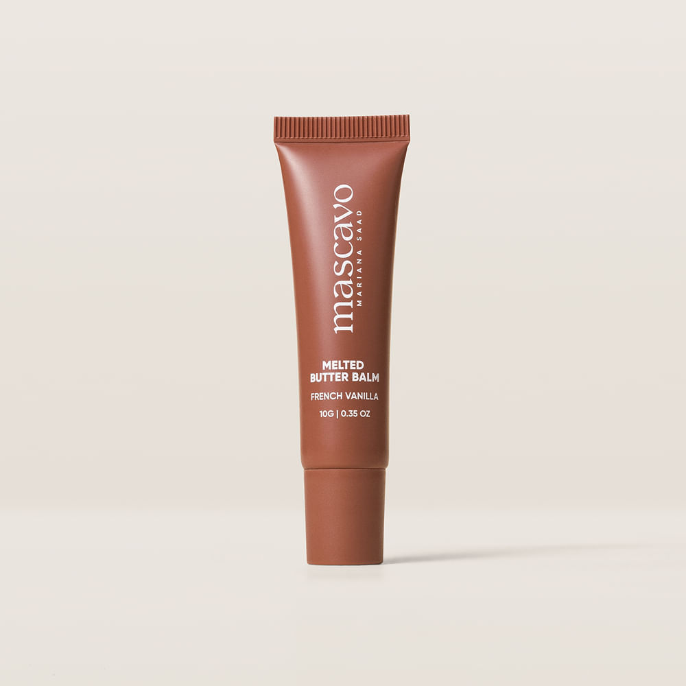 Lip Balm Mascavo Melted Butter French Vanilla 10g