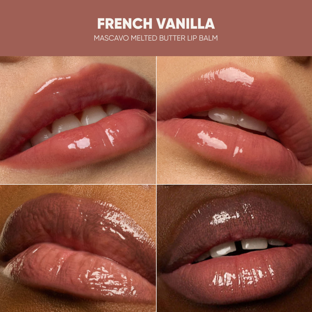 Lip Balm Mascavo Melted Butter French Vanilla 10g