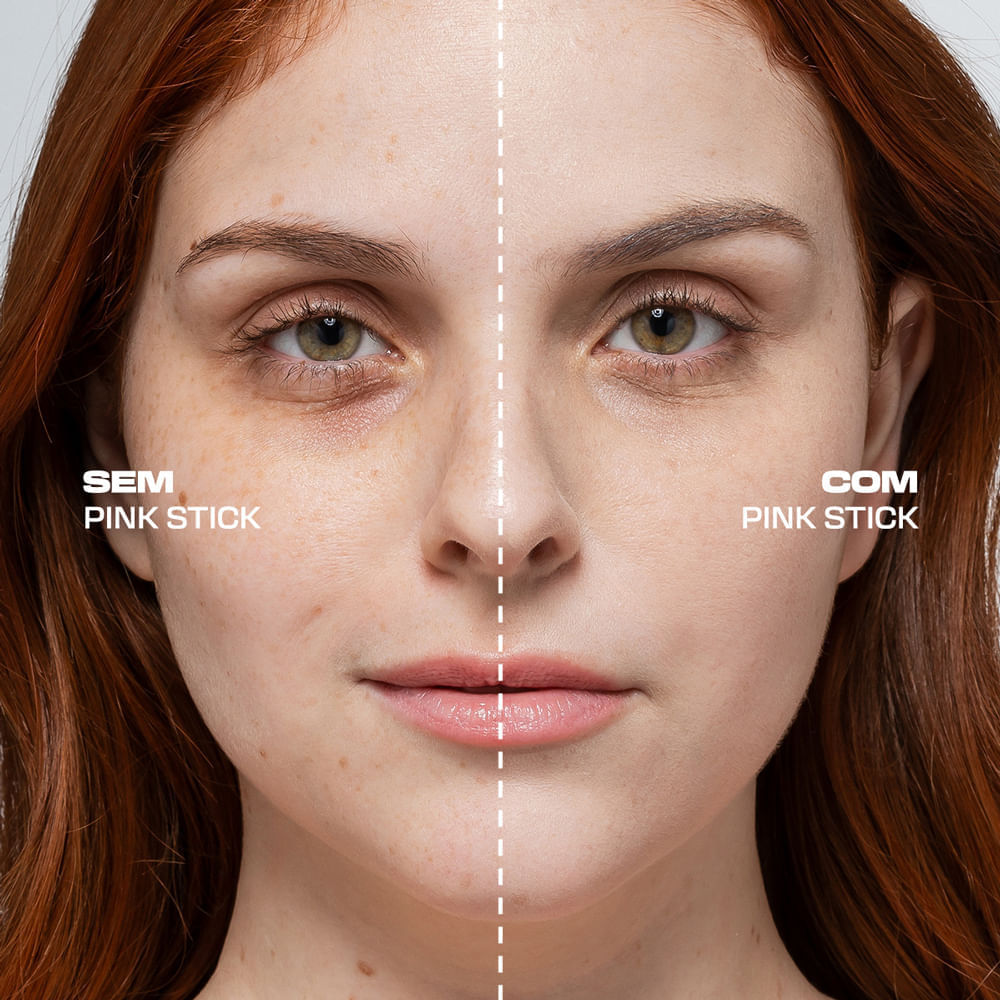 Protetor Solar Facial com Cor Pink Cheeks Pink Stick FPS 90 FPUVA 70 10Km 16g
