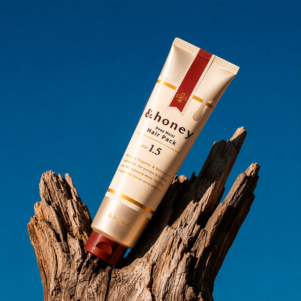 Máscara Capilar Deep Moist Hair Pack &honey 130g