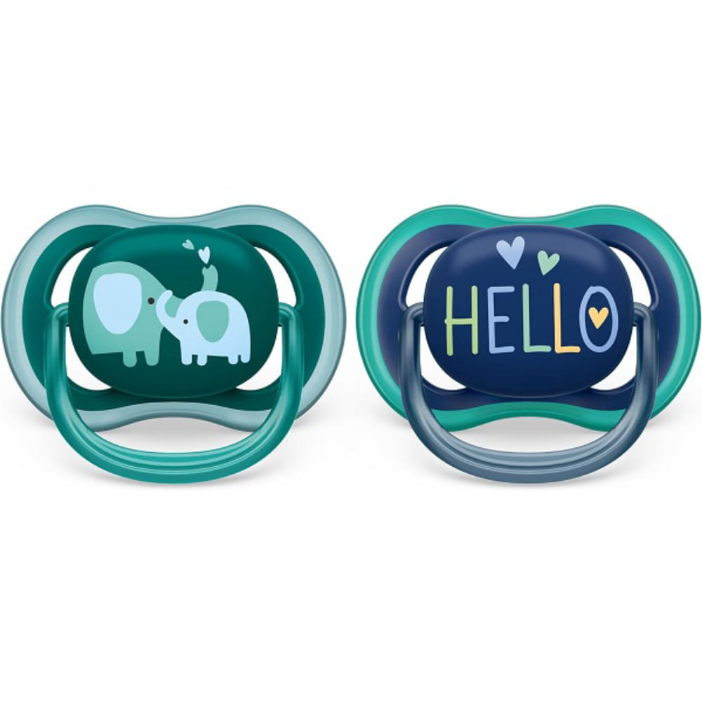 Chupeta ULTRA AIR Dupla Decorada 18M+ Philips AVENT SCF349/18