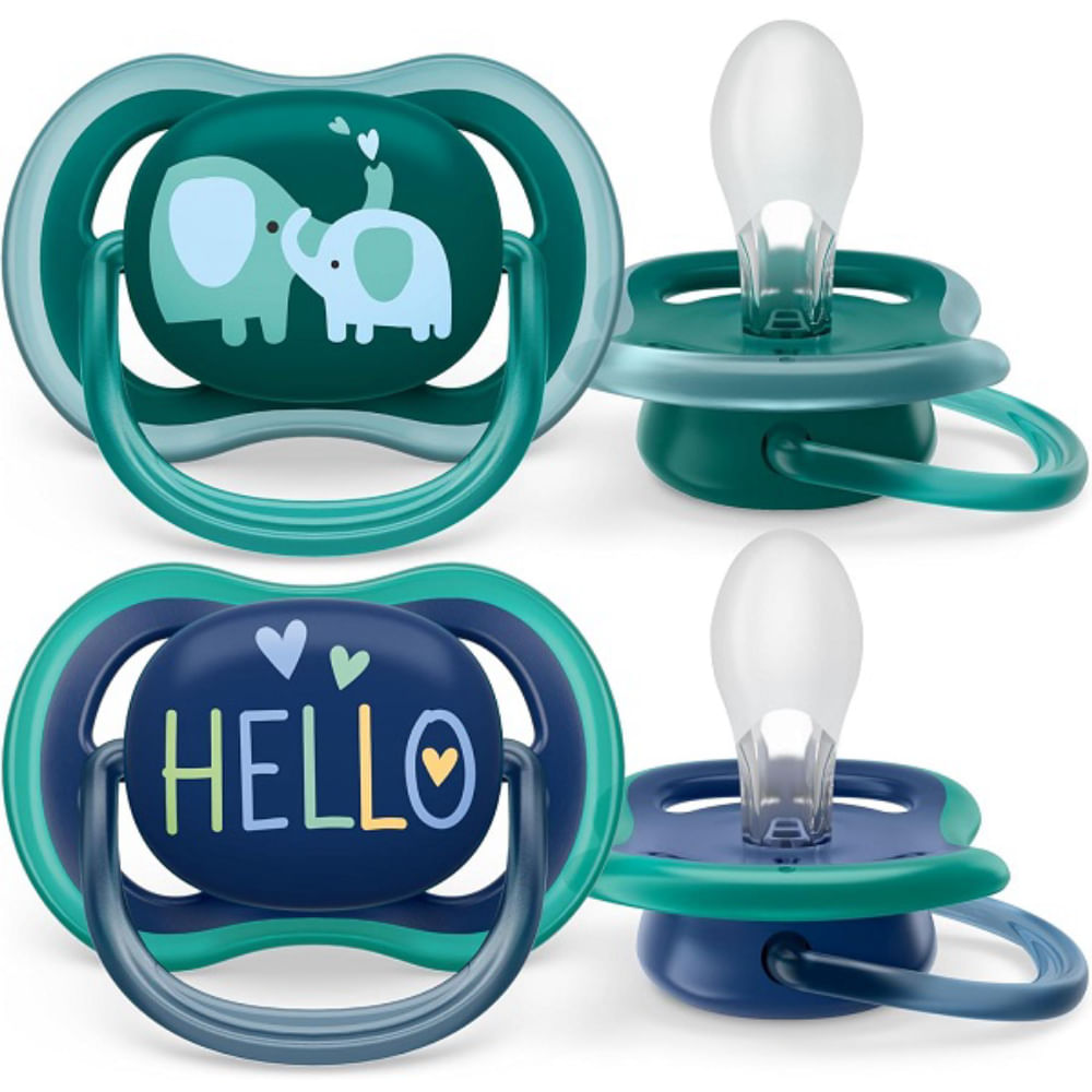 Chupeta ULTRA AIR Dupla Decorada 18M+ Philips AVENT SCF349/18