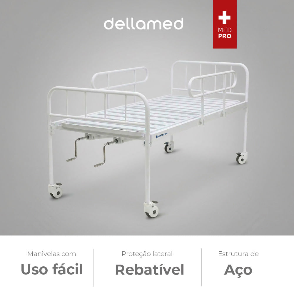 Cama Hospitalar 2 Movimentos DX Dellamed unico
