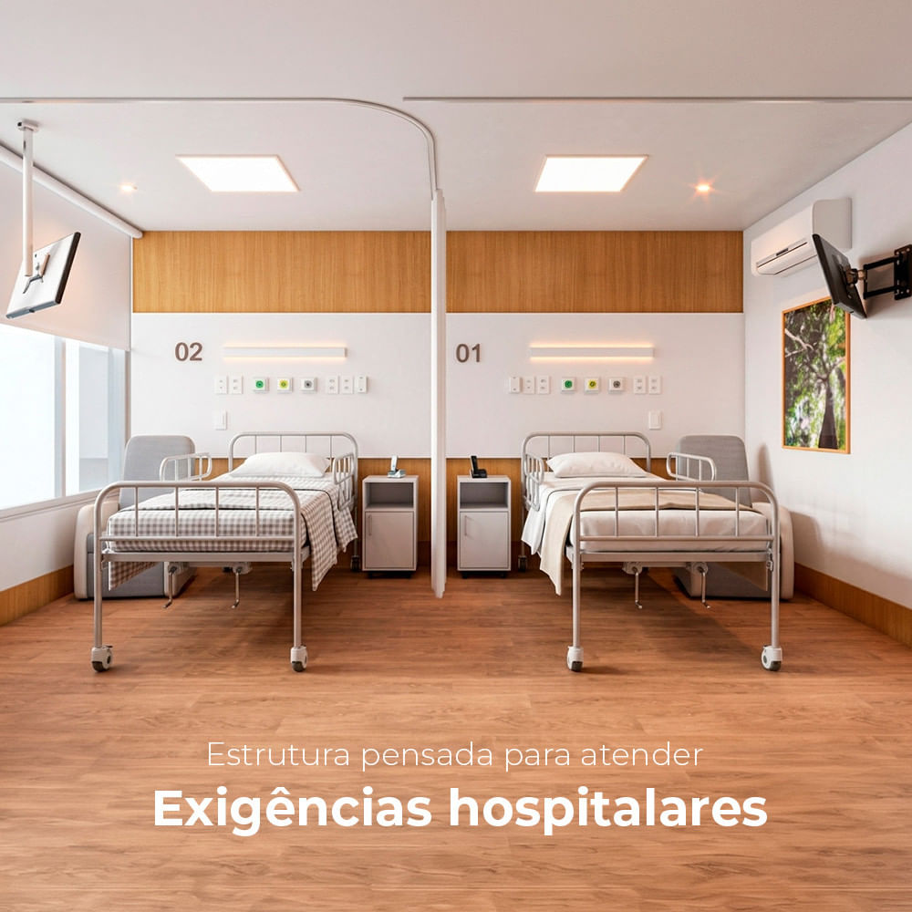 Cama Hospitalar 2 Movimentos DX Dellamed unico