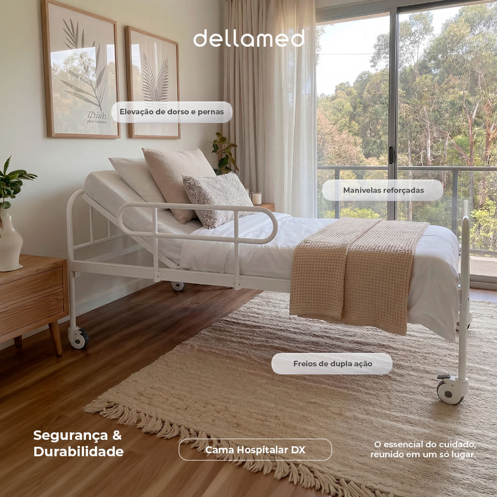 Cama Hospitalar 2 Movimentos DX Dellamed unico