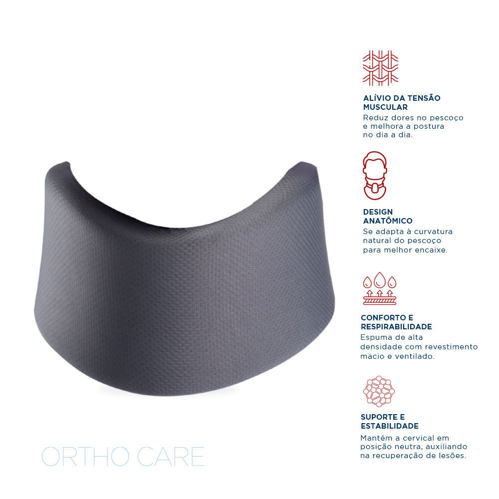 Colar Cervical Ortho Care Dellamed Tamanho G