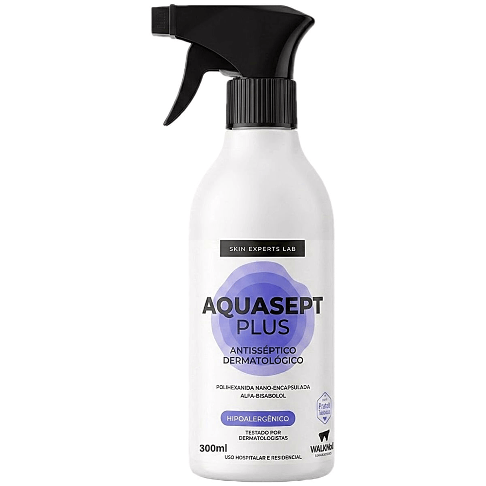Spray Antisséptico Dermatológico Aquasept Plus 300ml