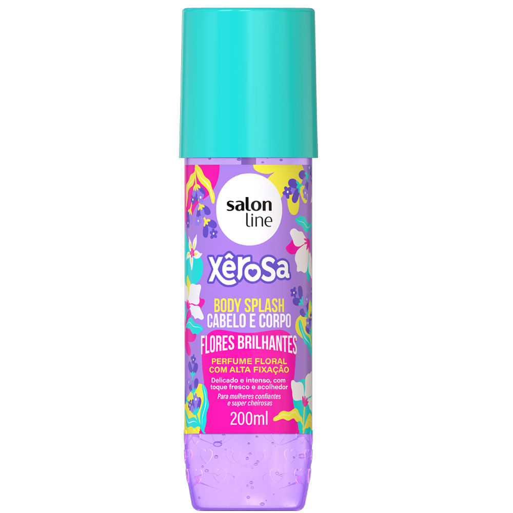 Body Splash Xêrosa Flores Brilhantes Salon Line 200ml