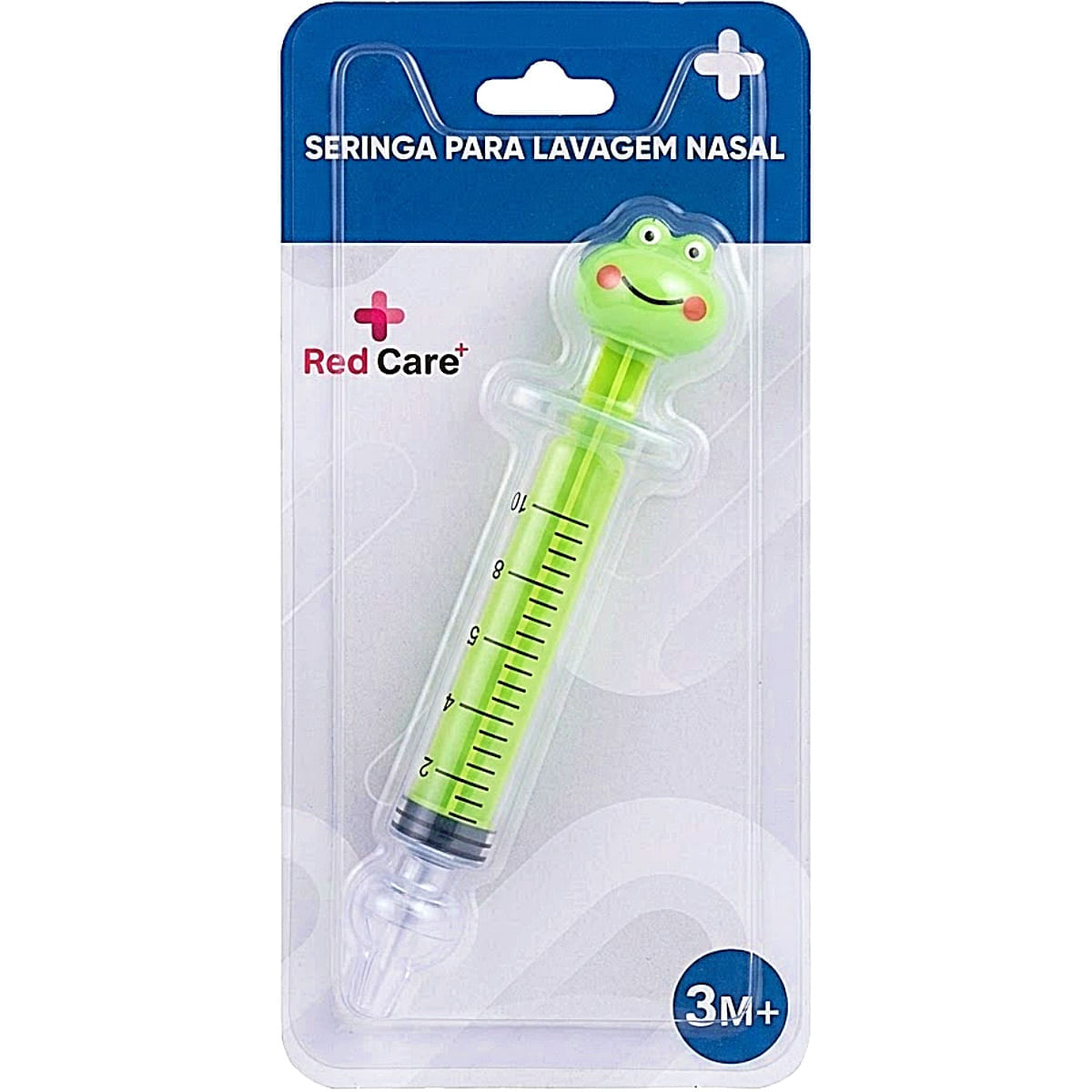 Irrigador Para Lavagem Nasal Red Care Supermedy Sapo Verde