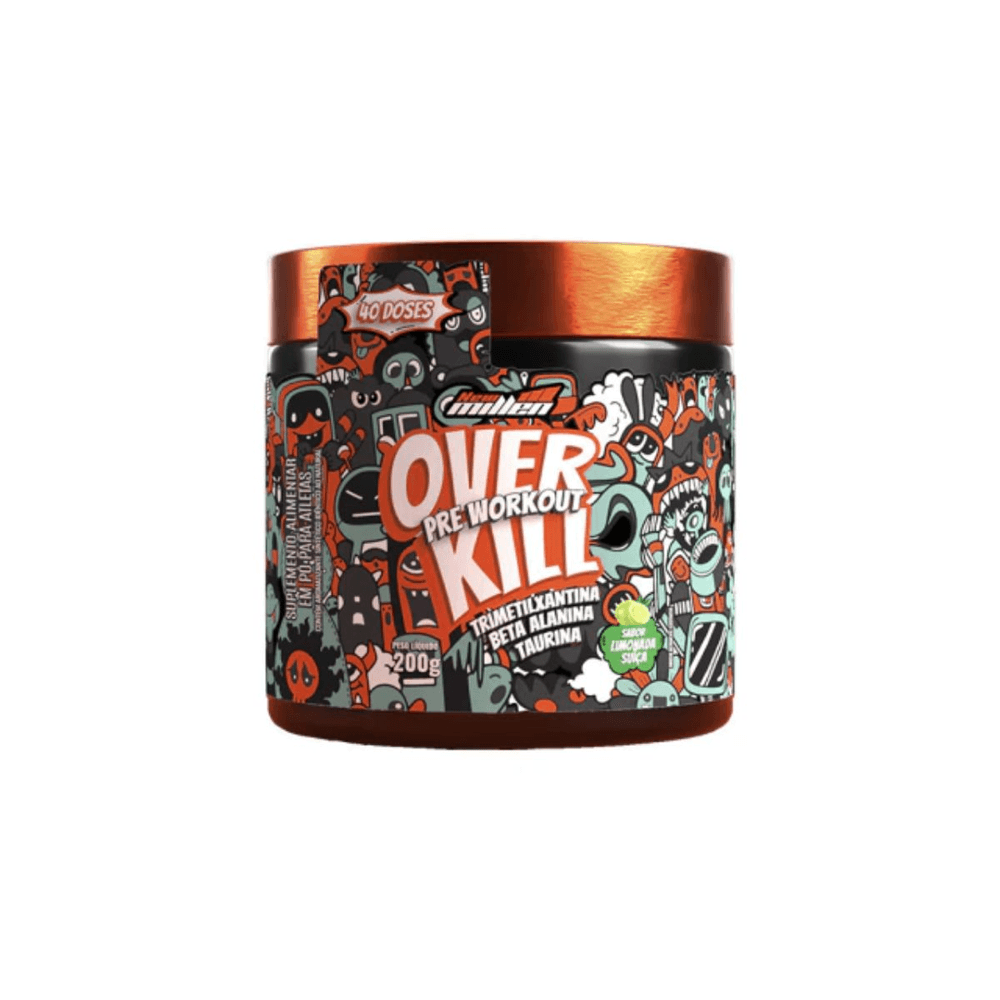 Pré-treino Overkill Sabor Limonada Suíça 200g