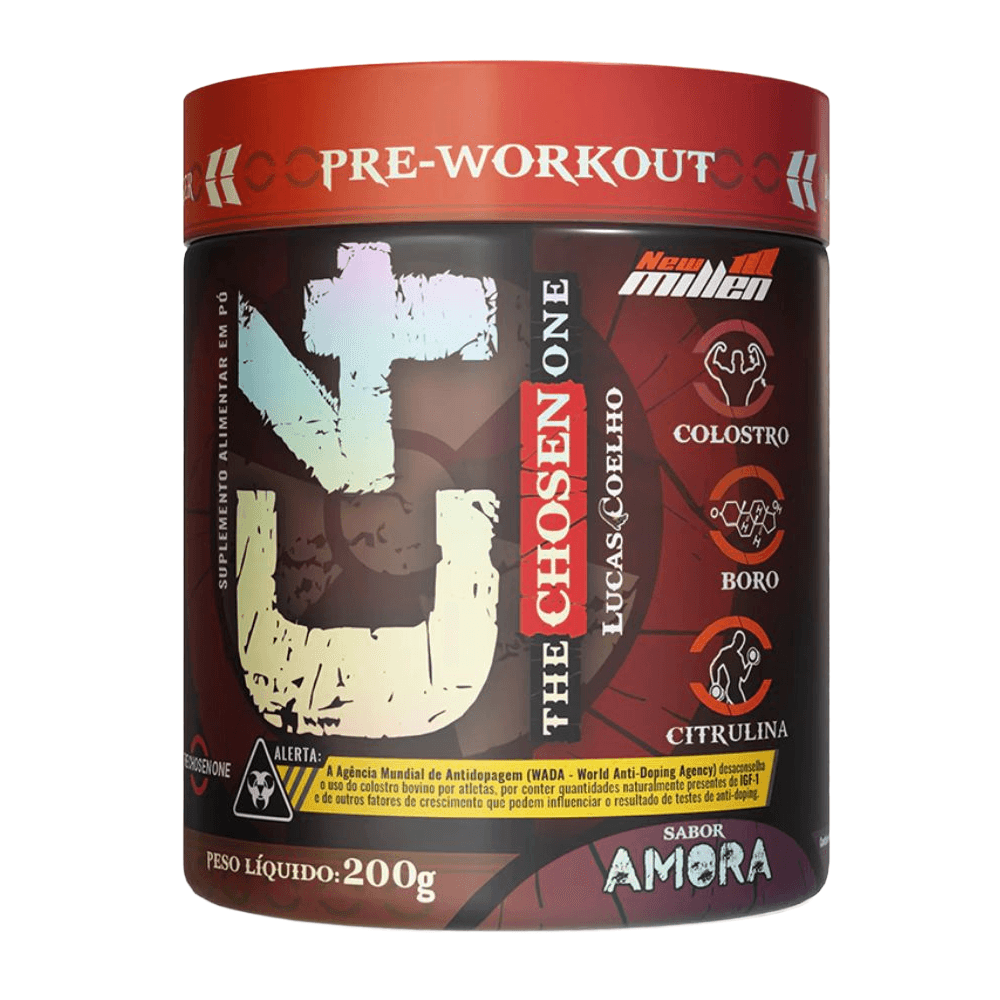 Pré-treino C4 The Chosen One New Millen Sabor Amora 200g