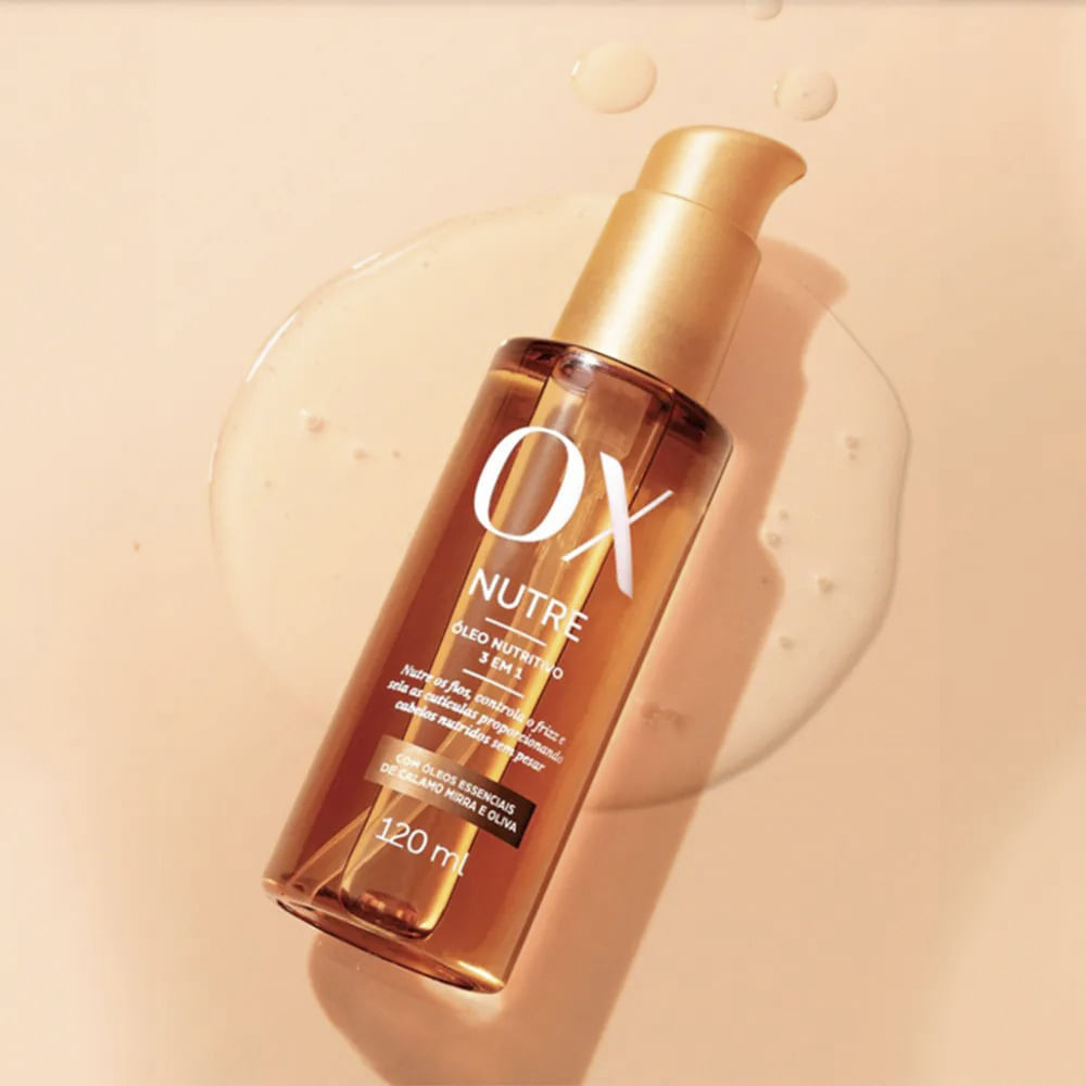 Kit OX Hialurônico Shampoo 200ml + Condicionador 170ml + Máscara de Tratamento 300g + Óleo Capilar 3 em 1 120ml