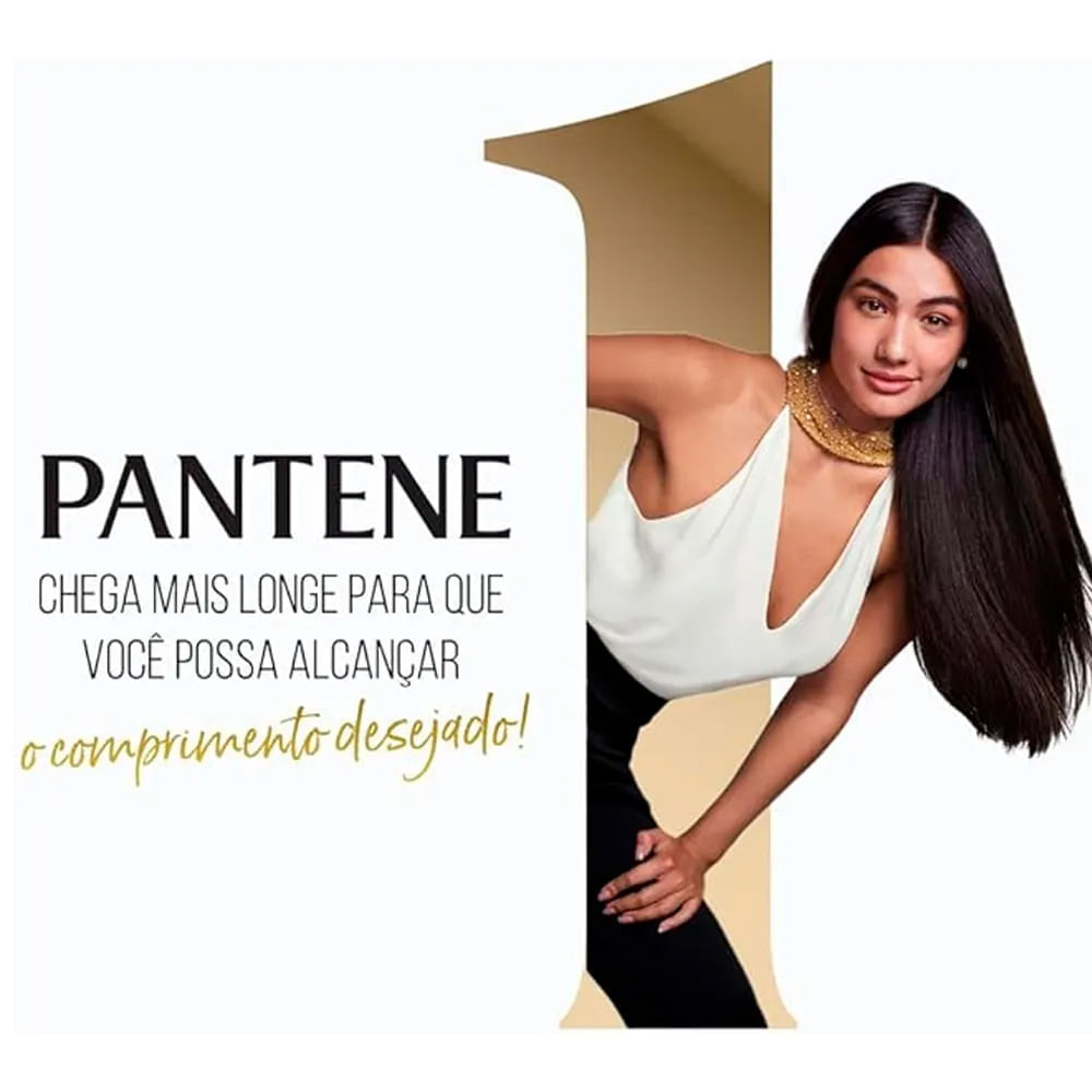 Kit Equilíbrio Pantene Shampoo 300ml + Condicionador 150ml + Óleo Milagroso Queratina 95ml