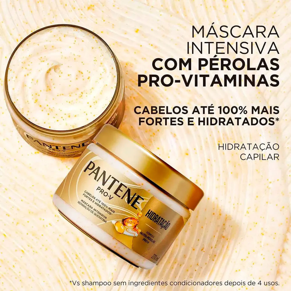 Kit Equilíbrio Pantene Shampoo 300ml + Condicionador 150ml + Máscara Capilar Hidratação 270ml