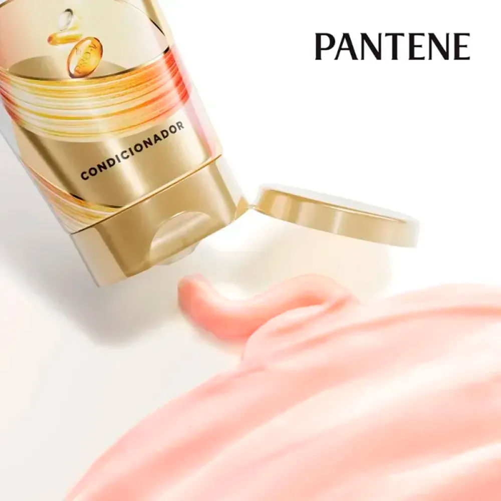 Kit Queratina Pantene Shampoo 300ml + Condicionador 150ml + Creme Para Pentear 240g