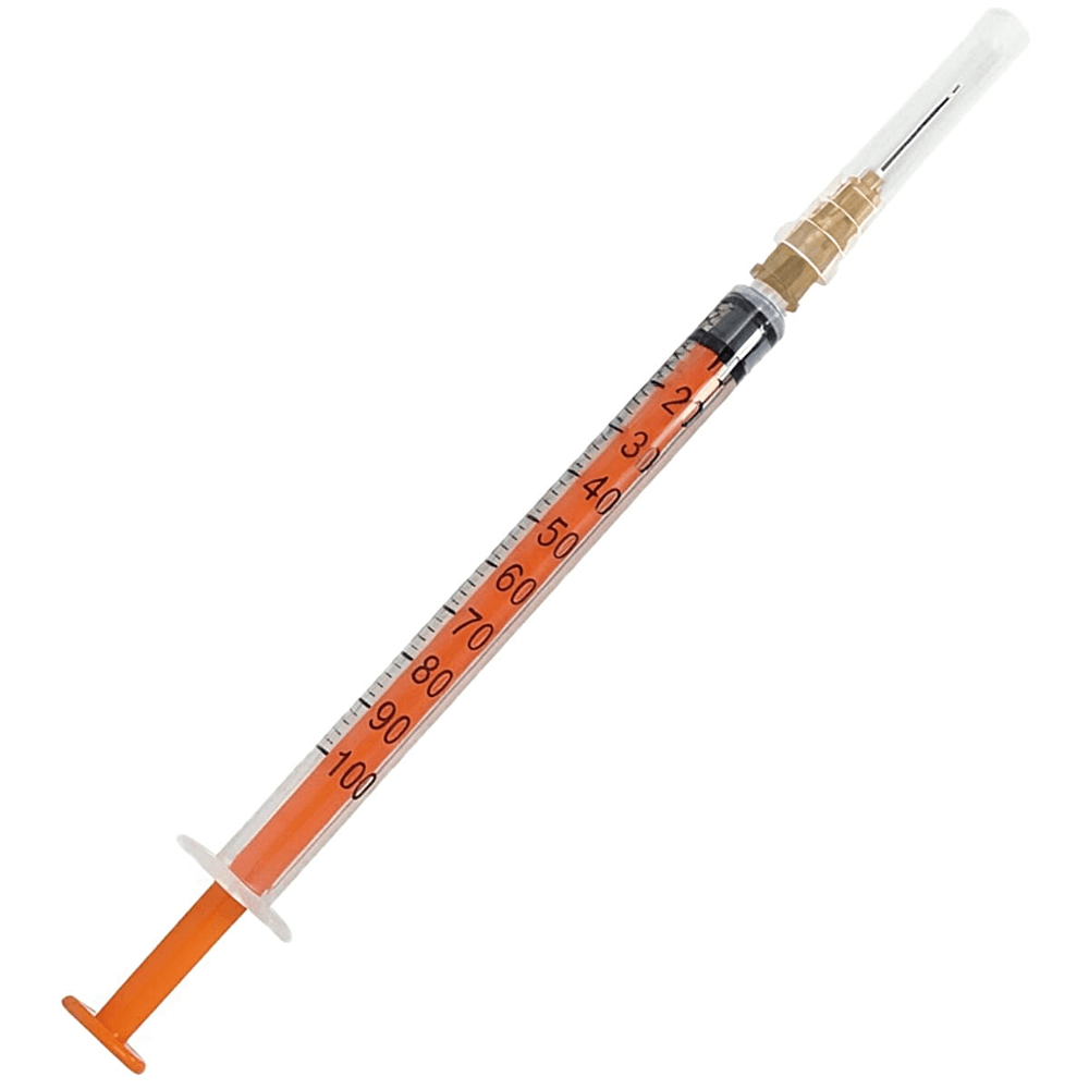 Seringa Para Insulina Sr 1ml Agulha 13x0,45mm 26g Unidade