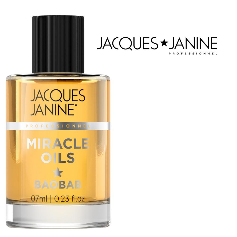 Óleo Reparador Nutrição Intensiva Miracle Oils Baobab Jacques Janine 7ml
