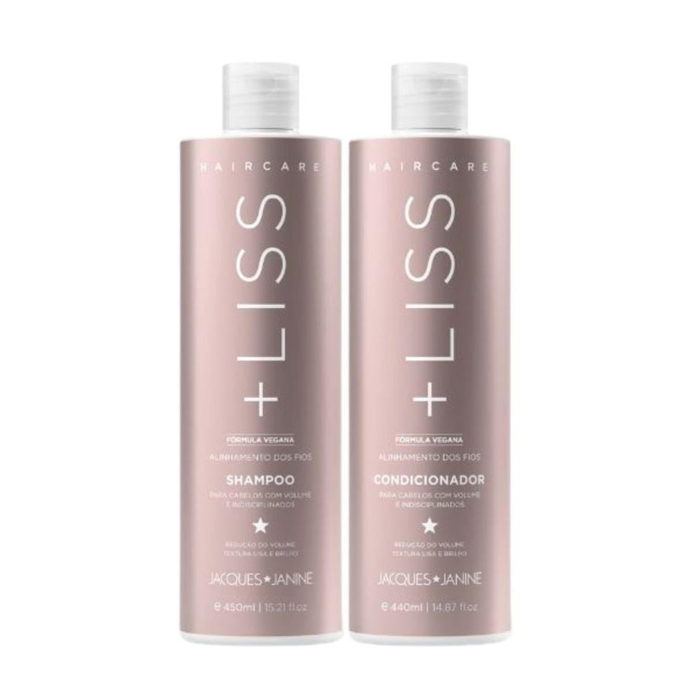 Kit Jacques Janine Hair Care Liss Shampoo 450ml + Condicionador 440ml