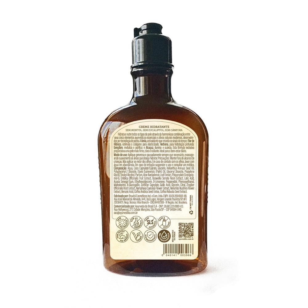 Creme Hidratante Nutrição Natural Ayurvédika 240ml