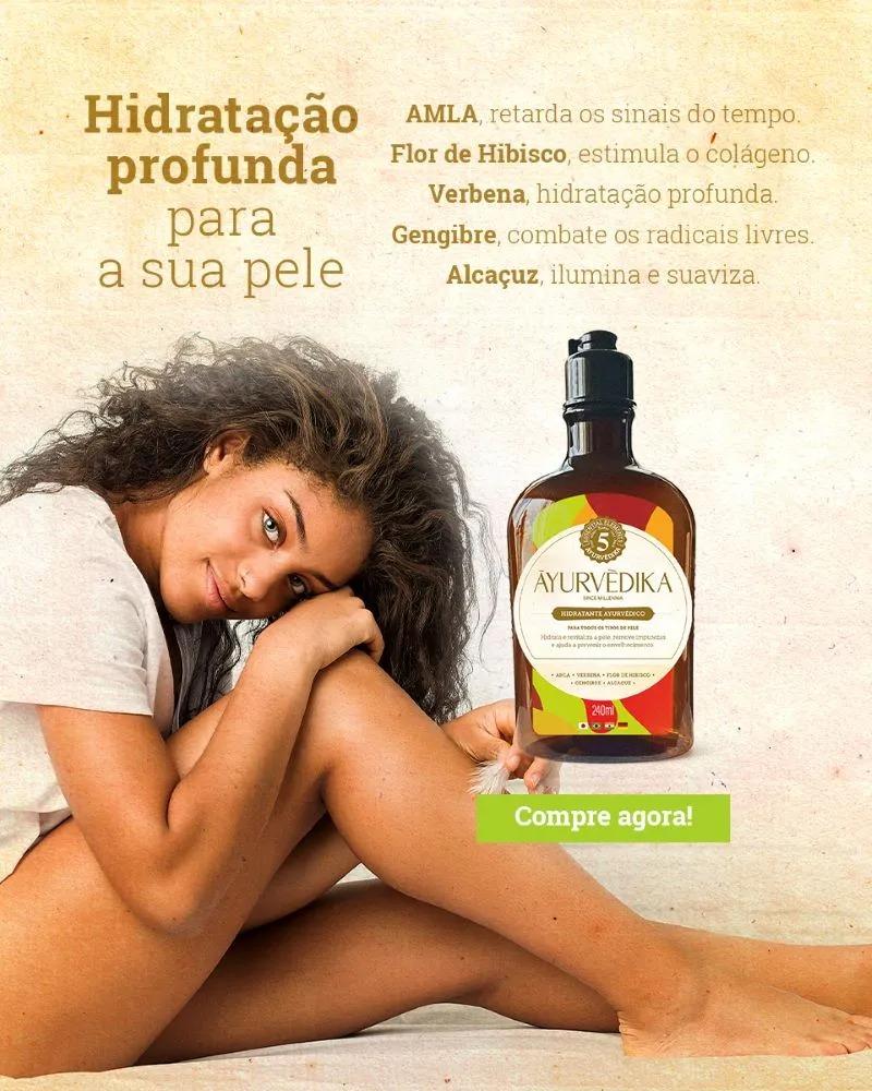 Creme Hidratante Nutrição Natural Ayurvédika 240ml