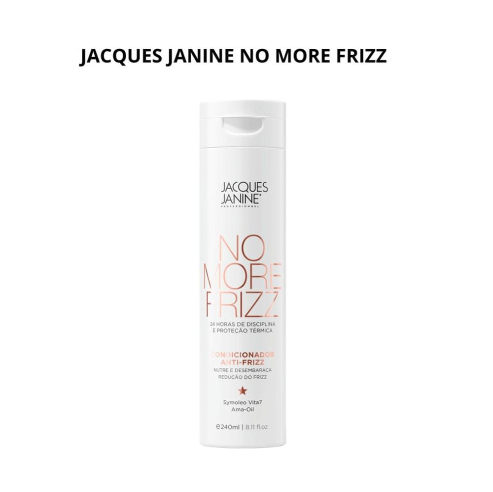 Condicionador No More Frizz Nutrição Jacques Janine 240ml