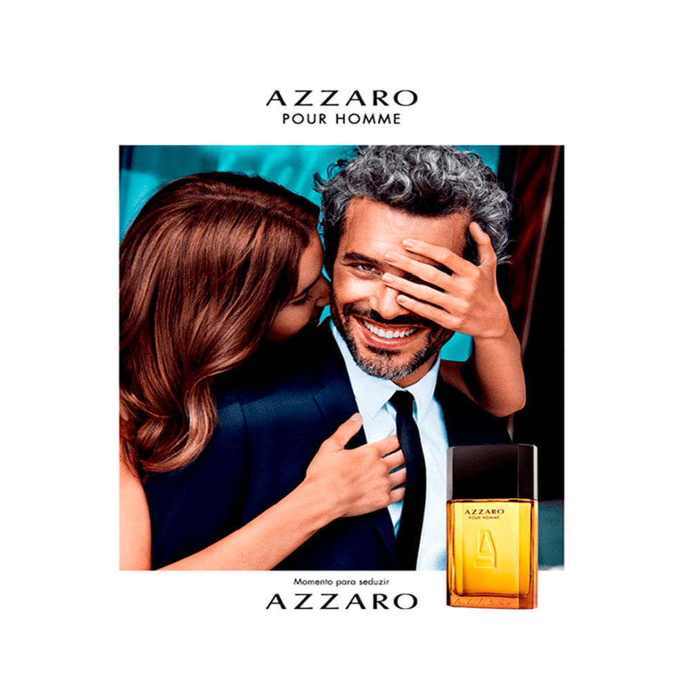 Perfume Masculino Pour Homme Azzaro Eau de Toilette 50ml
