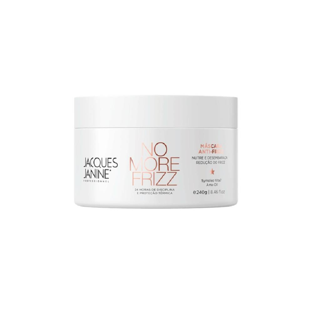 Máscara Capilar No More Frizz Nutrição Intensiva Jacques Janine 240g