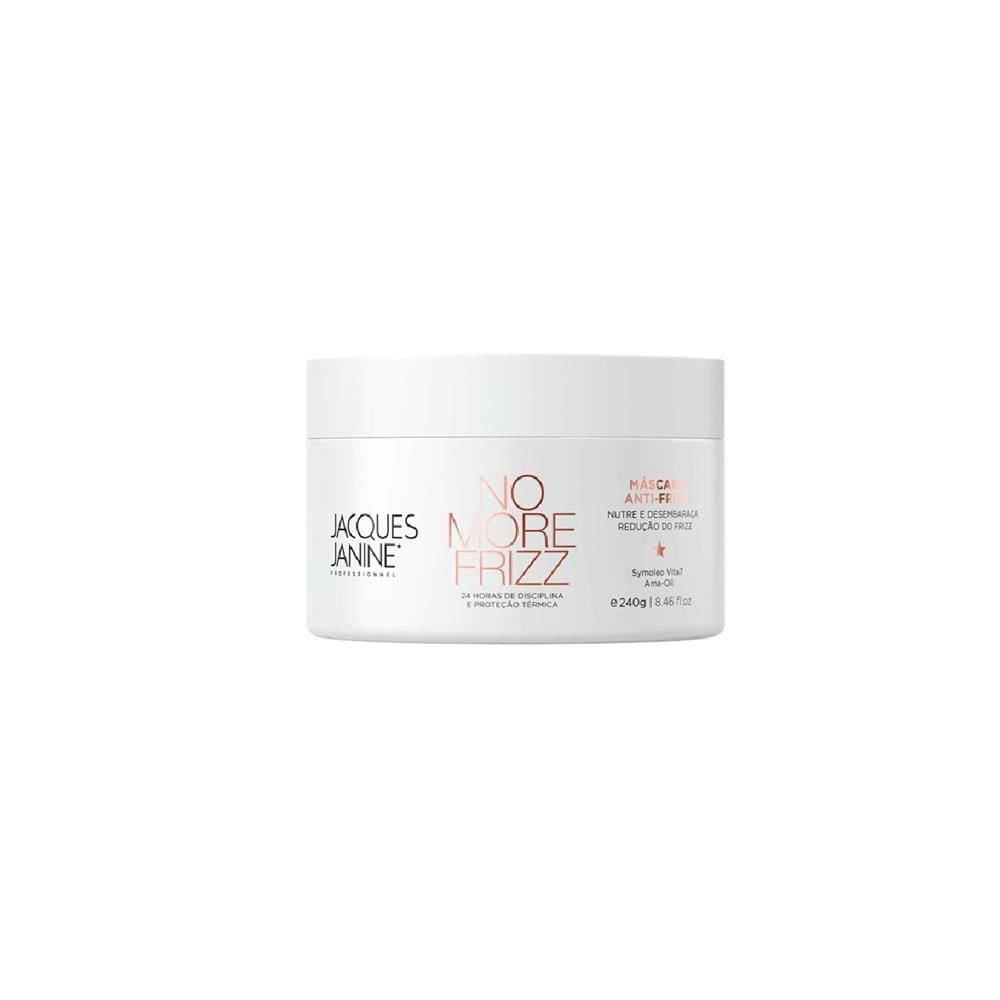 Máscara Capilar No More Frizz Nutrição Intensiva Jacques Janine 240g