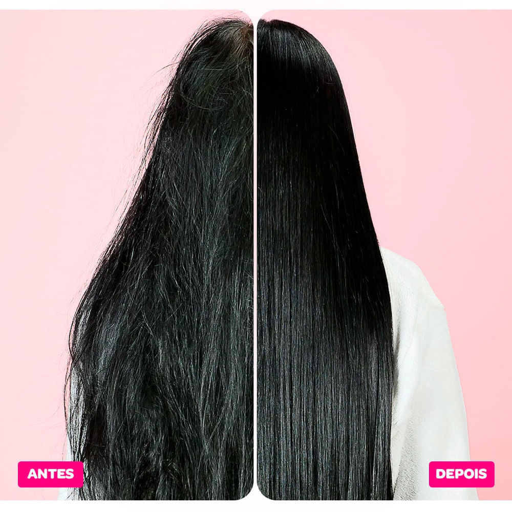 Kit Desmaia Cabelo Forever Liss Shampoo 500ml + Máscara Capilar 350g