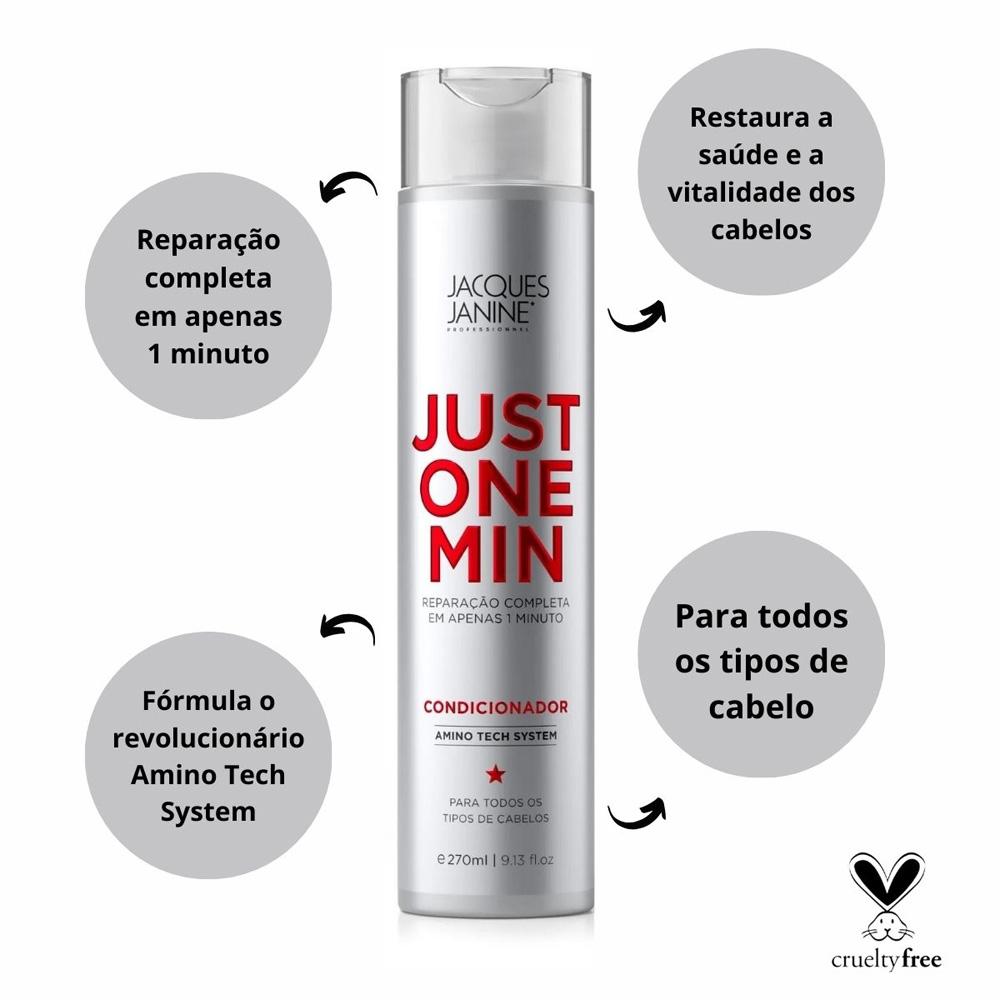 Condicionador Just One Min Jacques Janine 270ml