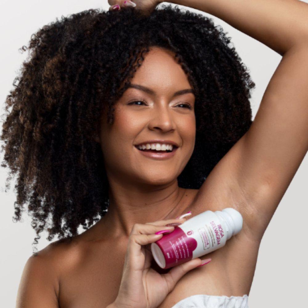 Desodorante Roll-on Clareador Rosa Selvagem 85ml