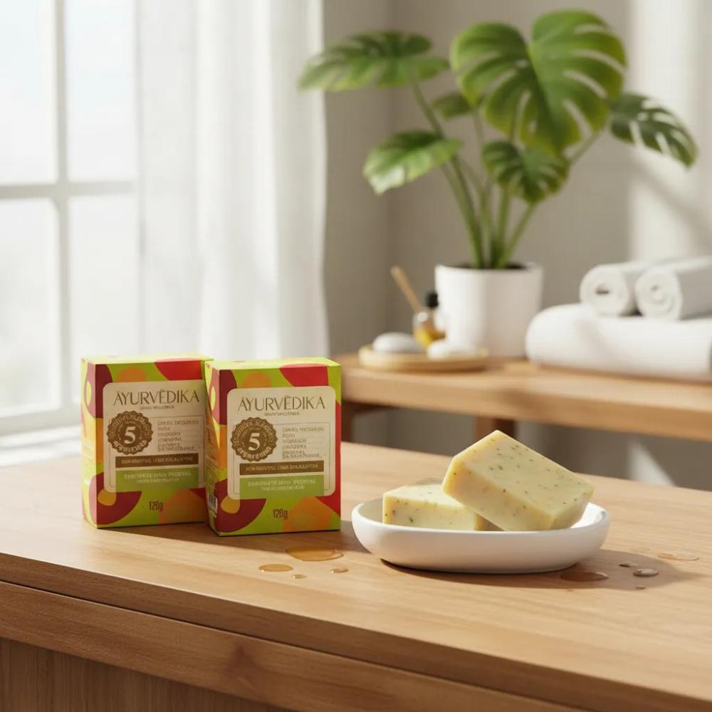 Kit 2 Sabonetes em Barra 100% Vegetais Fresh LemonGrass 120g