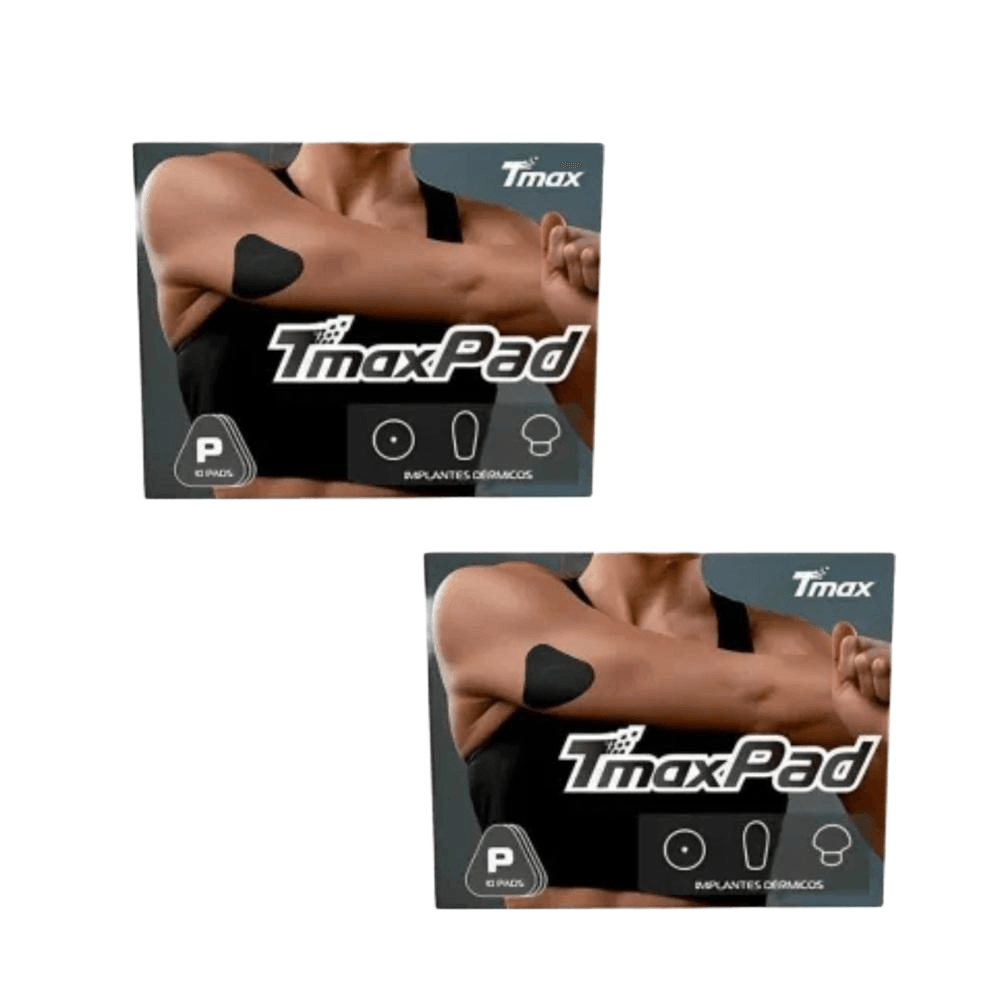 Kit Tmax Bandagem Pad Autoadesiva Preta 2 Caixas Com 10 Unidades Cada