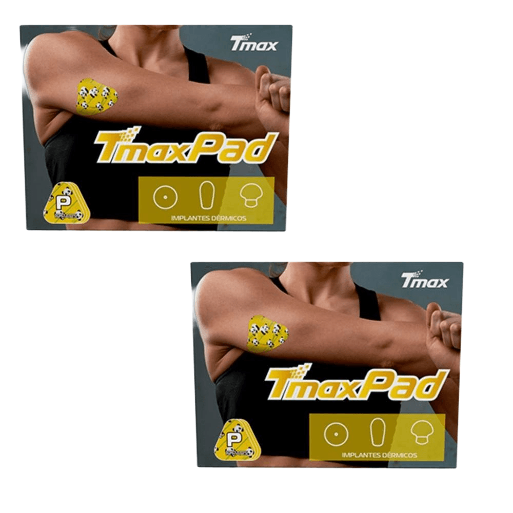 Kit 2 Bandagem Pad Para Implantes Dérmicos Tmax Caixa Com 10 Unidades