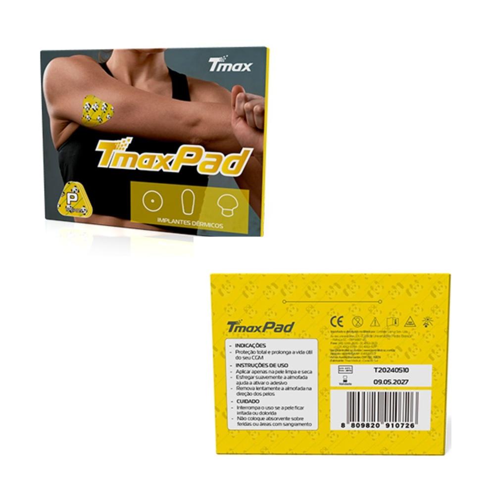 Kit 2 Bandagem Pad Para Implantes Dérmicos Tmax Caixa Com 10 Unidades