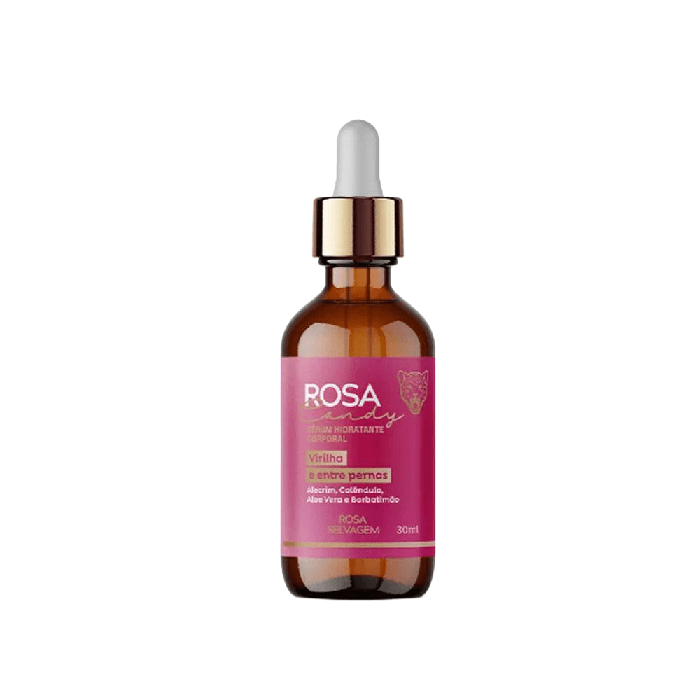 Sérum Hidratante Corporal Rosa Candy Rosa Selvagem 30ml