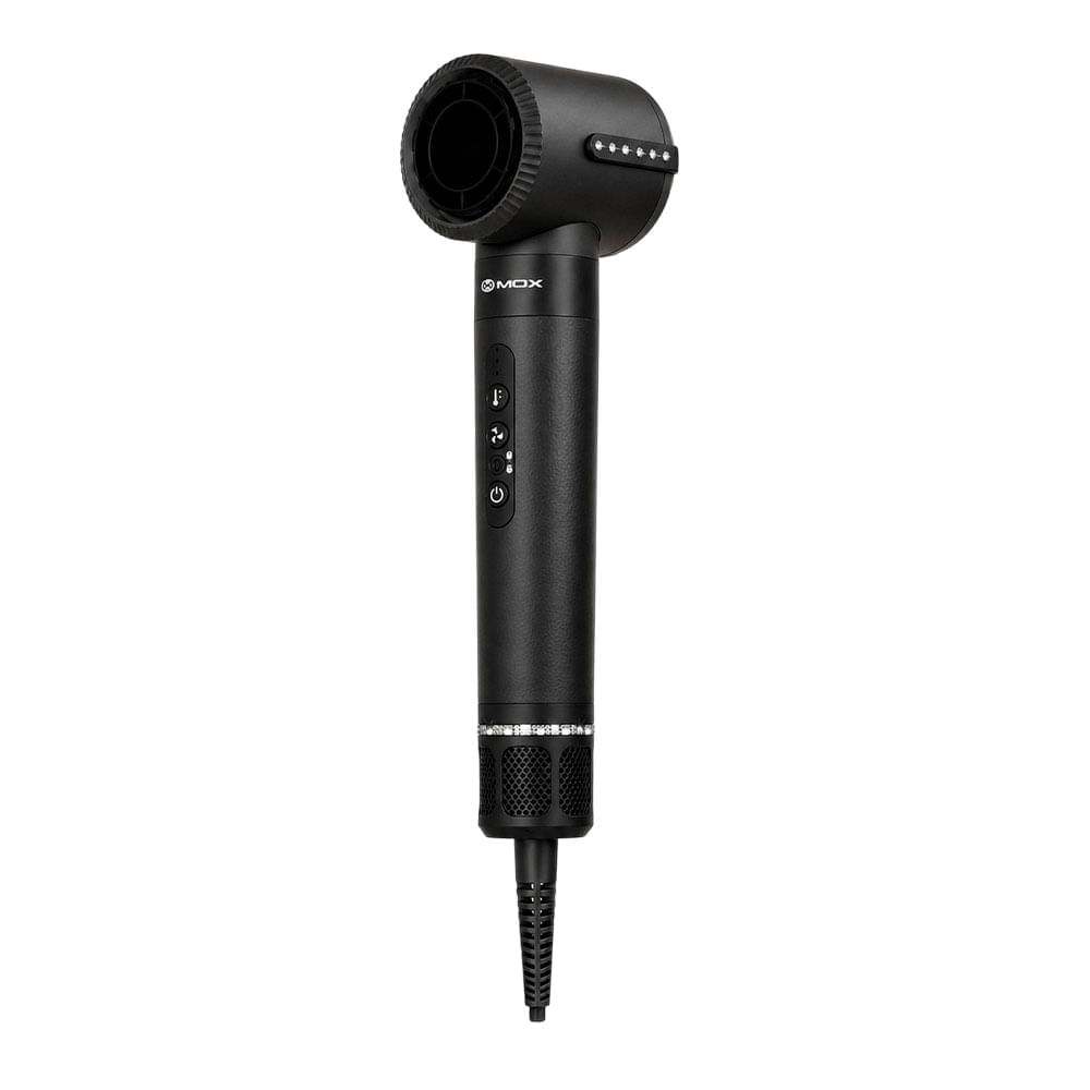 Secador Modelador Pro Hair Style Mo-ph71 7 Em 1 Mox Preto 220v