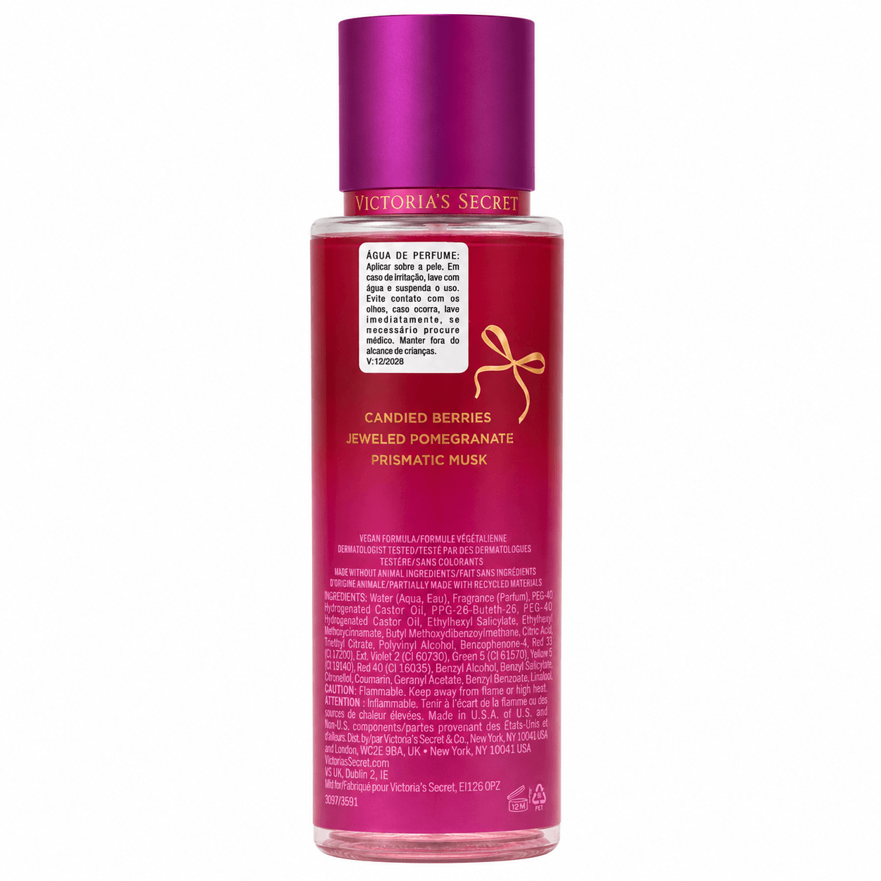 Body Splash Candied Berry Wonderland Victoria's Secret 250ml