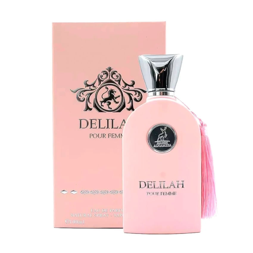 Perfume Árabe Feminino Delilah Pour Femme Eau de Parfum Maison Alhambra 100ml