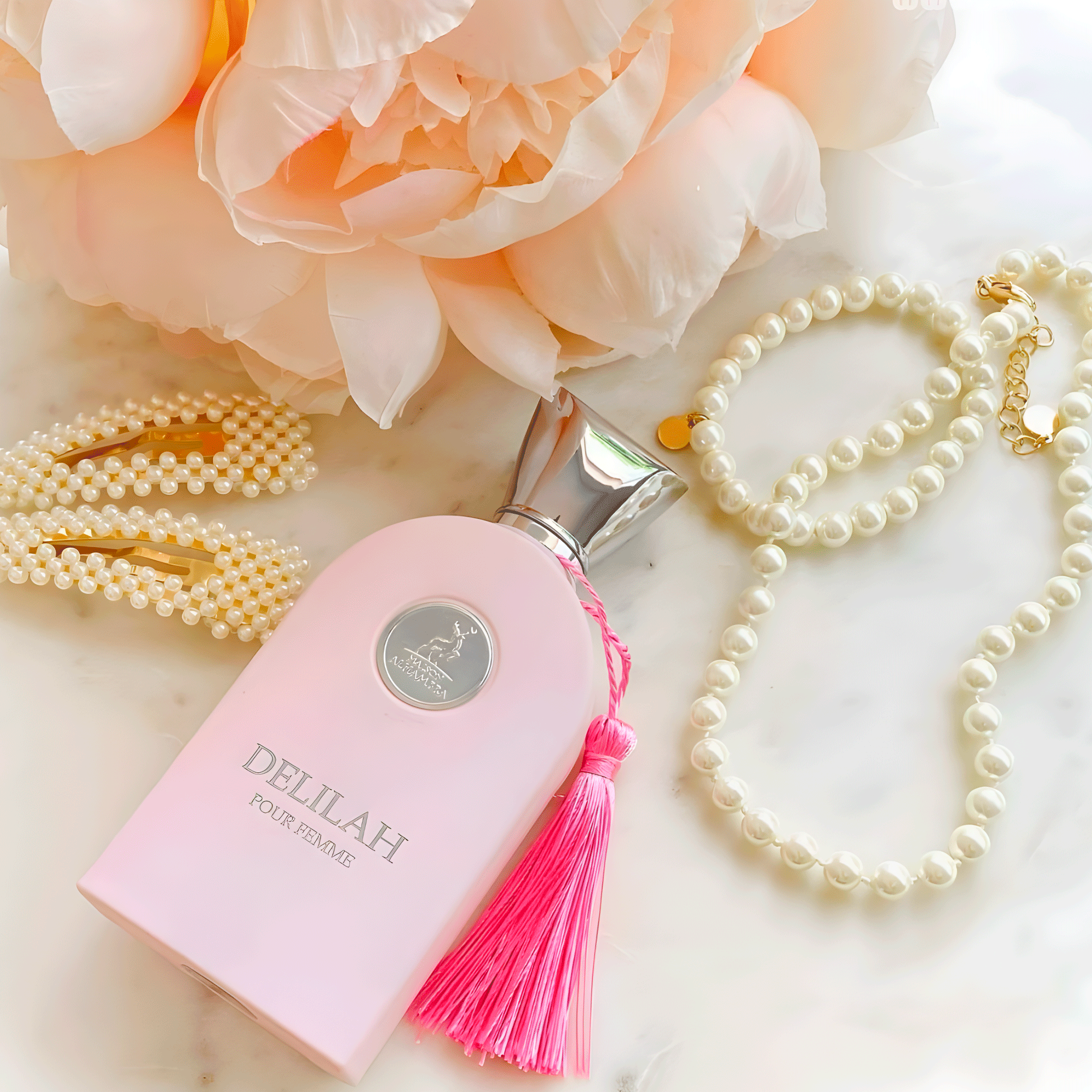Perfume Árabe Feminino Delilah Pour Femme Eau de Parfum Maison Alhambra 100ml
