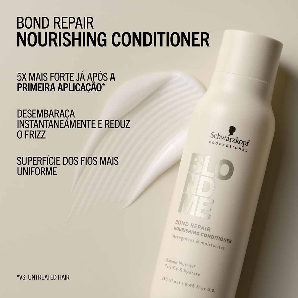 Condicionador Nutritivo Blondme BondR Schwarzkopf 1000ml