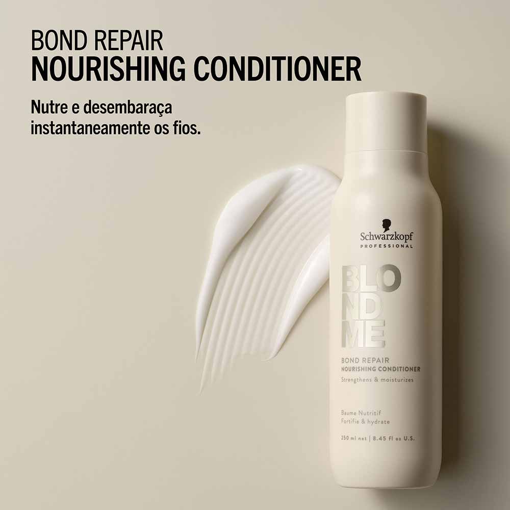 Condicionador Nutritivo Blondme BondR Schwarzkopf 1L